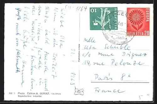 AK St. Cergue, Hotel-Cafe-Restaurant und Geschäft Rene Sports