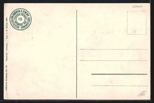 AK Wiesbaden, Ausstellung für Handwerk und Gewerbe 1909, Restaurant Oberbayern