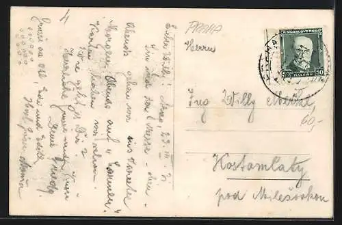 AK Prag, Praha-Vystava, Eingang