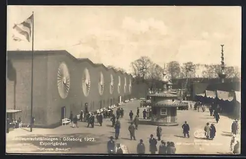 AK Göteborg, Jubileumsutställningen 1923, Exportgarden