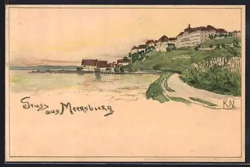 AK Meersburg, Ortsansicht