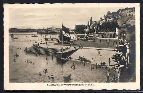 AK Meersburg, Städtisches Strandbad am Bodensee