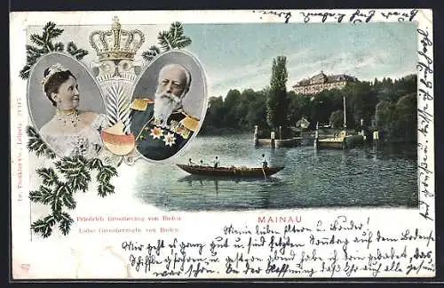 AK Mainau, Friedrich Grossherzog und Luise Grossherzogin von Baden