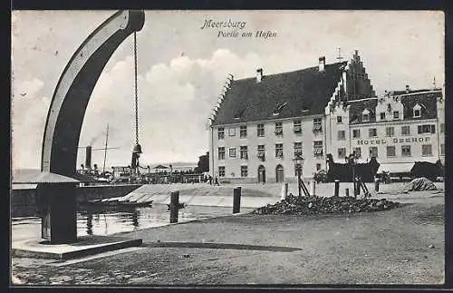 AK Meersburg, Hotel Seehof am Hafen