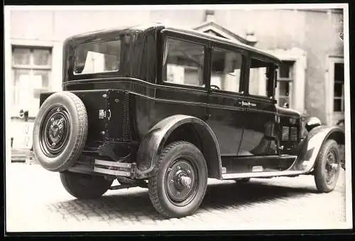 Fotografie Franz Brack, Würzburg, Adler Auto der Automobil Sattlerei Franz Brack, 1930