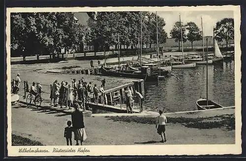 AK Wilhelmshaven, Rüstersieler Hafen