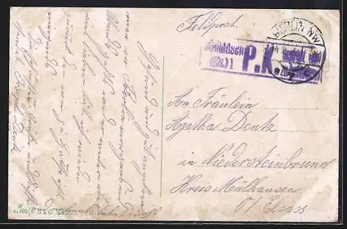 AK Berlin, Ansicht des Doms, Hauptfront