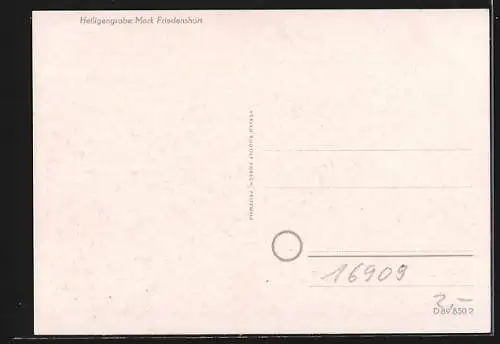 AK Heiligengrabe /Mark, Weg zum Friedenshort