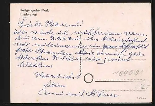 AK Heiligengrabe /Mark, Friedenshort, Brunnen