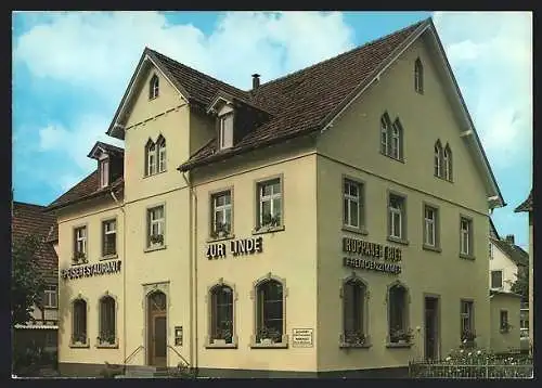 AK Konstanz-Wollmatingen, Gasthof zur Linde, Radolfzeller Str. 27