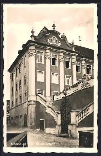 AK Meersburg, Blick auf das Neue Schloss