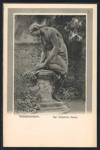 AK Veitshöchheim, Königlicher Hofgarten, Venus