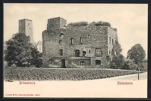 AK Rüdesheim / Rhein, Brömserburg