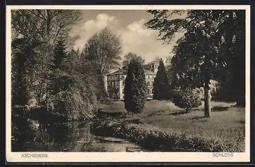 AK Ascheberg / Plöner See, Blick zum Schloss