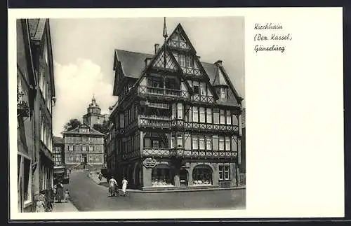 AK Kirchhain / Kassel, Gänseburg