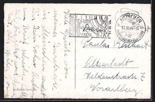 AK München, Marienplatz mit Rathaus