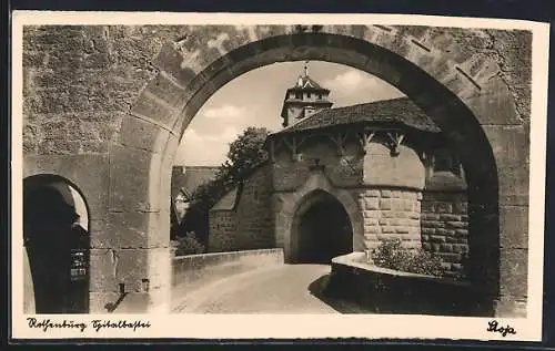 AK Rothenburg / Tauber, Spitalbastei