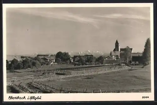 AK Ebersbach / Allgäu, Ortspartie