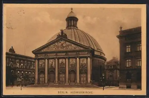 AK Berlin, Hedwigskirche, Behrenstrasse