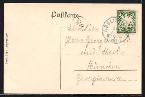 AK Hohenthann / Assling, Totalansicht