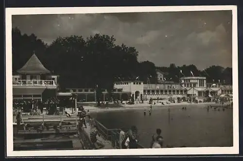 AK Gmunden, Partie im Strandbad