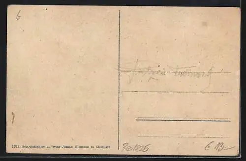 AK Kirchdorf a. d. Krems, Villenviertel mit Hinweisschild für Automobile