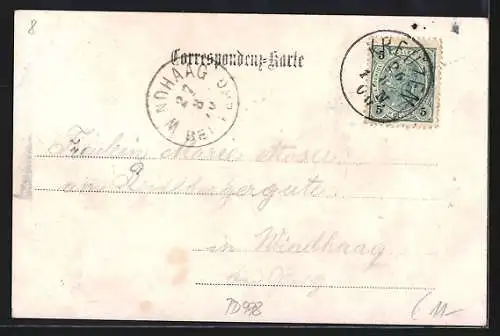 AK Bad Kreutzen /O.-Ö., Total-Ansicht der Wasserheilanstalt