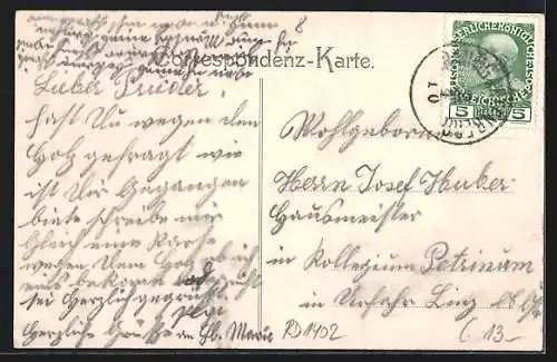 AK Baumgartenberg /Ob.-Oest., Partie am Kloster