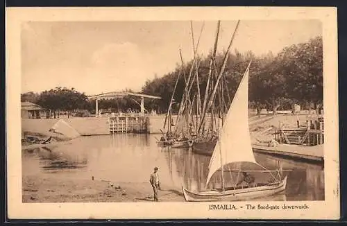 AK Ismailia, The flood-gate downwards