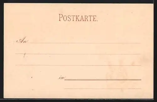 AK Die ersten Briefmarken von Württemberg, Freimarken