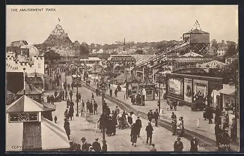 AK London, British Empire Exhibition 1924, Amusement Park