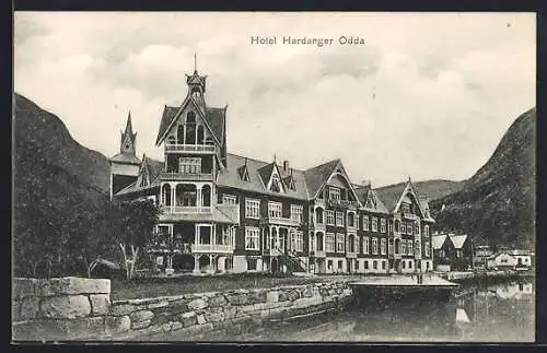 AK Odda, Hotel Hardanger near the water