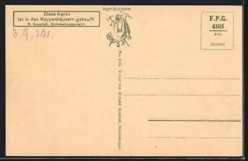 AK Schneekoppenhäuser und Wetterwarte im Riesengebirge