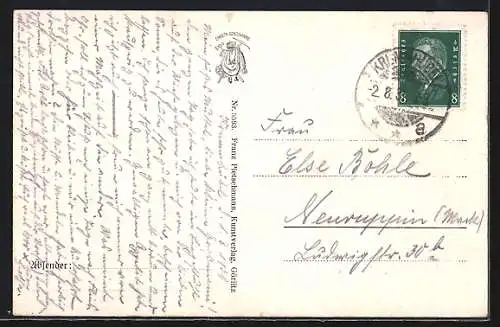 AK Riesengebirge, Schlingelbaude