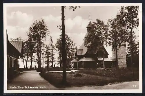 AK Brückenberg i. Rsgb., Kirche Wang