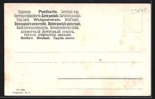 Künstler-AK Friedrich Perlberg: Gizeh, Kamelreiter mit Blick zu den Pyramiden