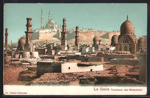 AK Le Caire, Tombeaux des Mamelouks