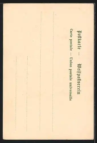 Lithographie Western Australia, Wappen und Fahnen