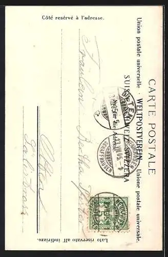 AK Schaffhausen, Haus zum Ritter