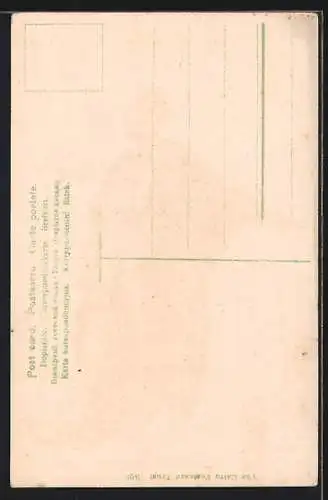 AK Port Said, Statue de Ferdinand de Lesseps