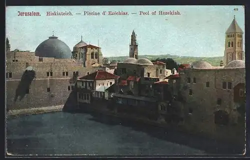 AK Jerusalem, Piscine d'Ezéchias