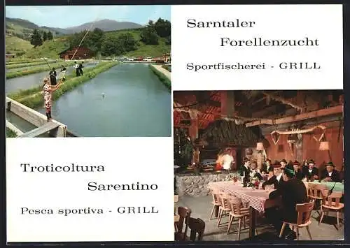 AK Sarentino, Sarntaler Forellenzucht, Sportfischerei-Grill