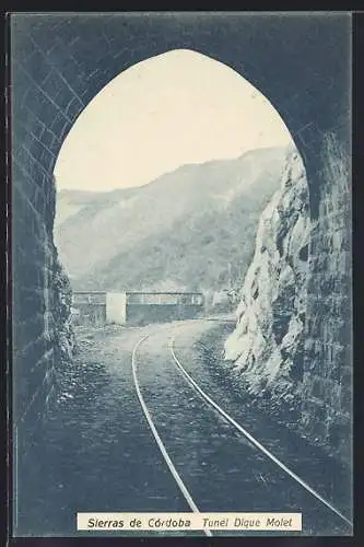 AK Sierras de Cordoba, Tunel Dique Molet