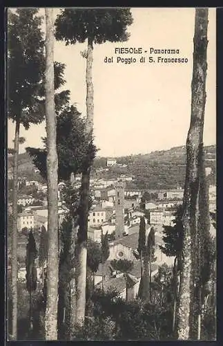 AK Fiesole, Panorama dal Poggio di S.Francesco