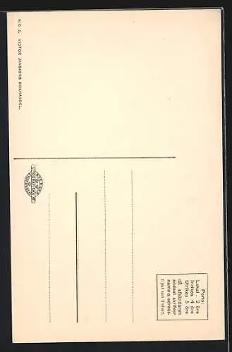 AK Vadstena, Slott, Partie am Schloss