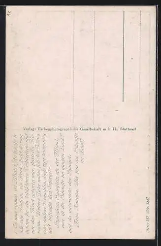 Künstler-AK Otto Kubel: Brüder Grimm, Schneewittchen, Spieglein, Spieglein an der Wand