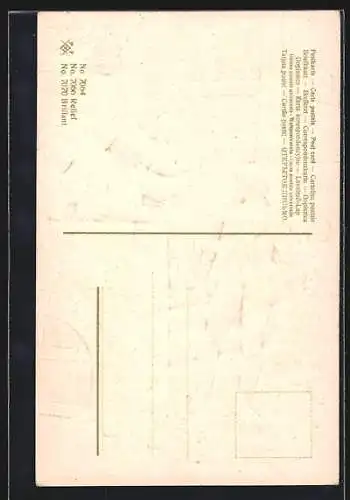 Lithographie Lead us not into Temptation!, Vaterunser, Versuchung