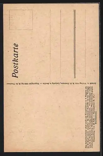 Künstler-AK Diefenbach: Göttl. Jugend I. Blatt 10