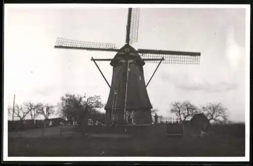 Fotografie unbekannter Fotograf, Ansicht Vreeland, Blick nach der Windmühle