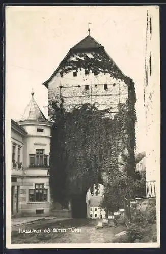 AK Haslach /O.-Ö., Alter Turm